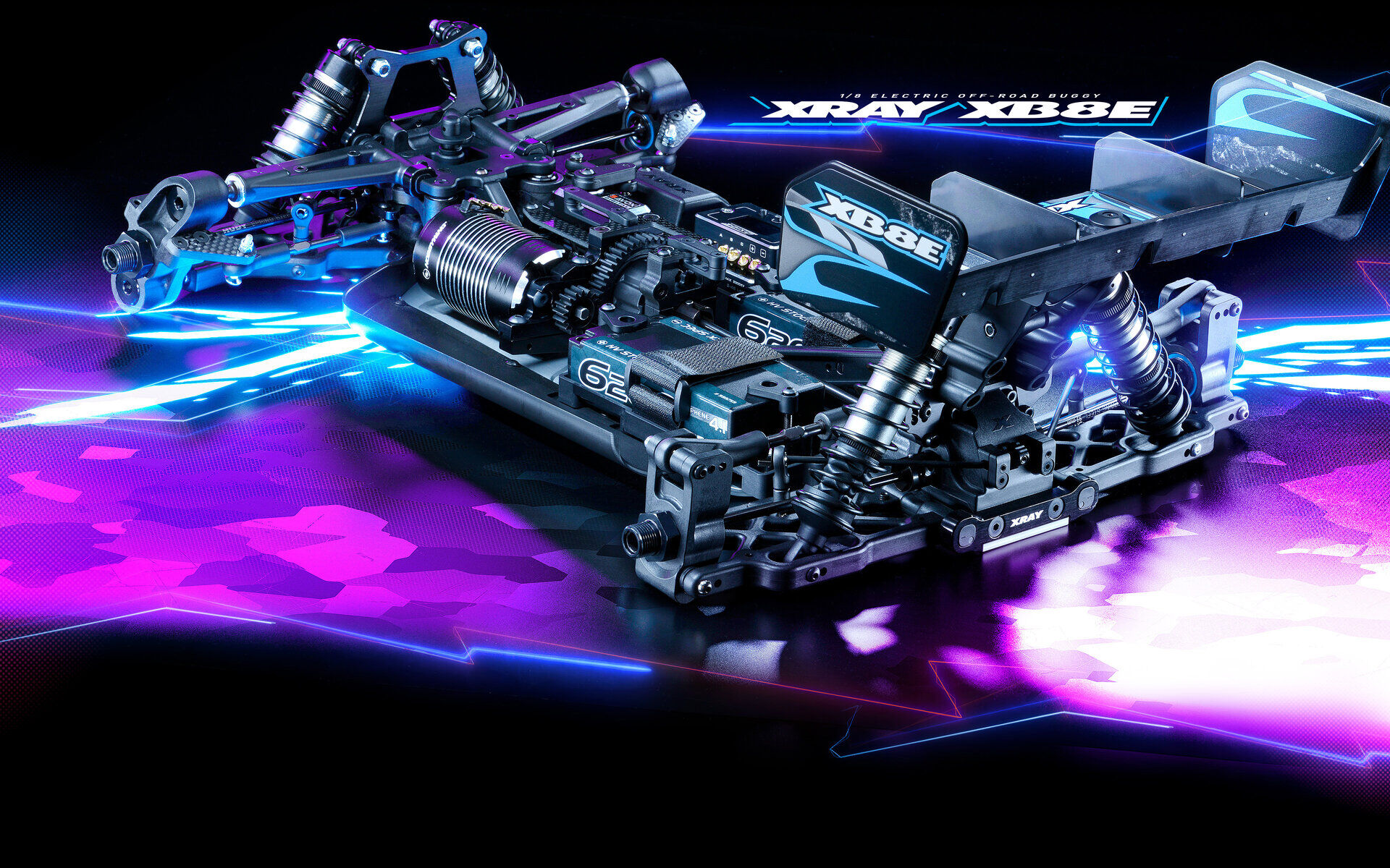XRAY XB8E`26 1:8 4WD Offroad Buggy Car Kit | XR-350163